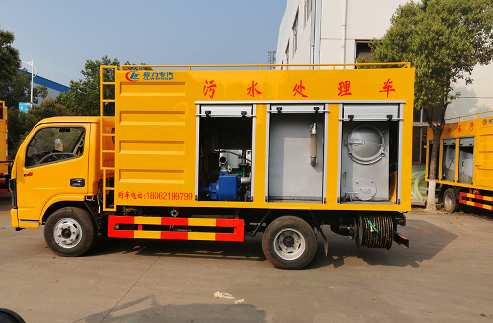 幕府山庄污水分离车